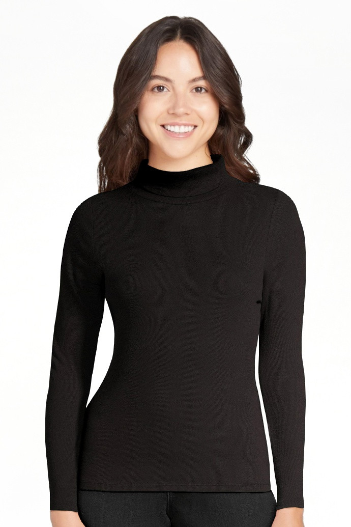 Free Assembly Women's Fine Rib Turtleneck Sweater, Lightweight - Walmart.com | Walmart (US)