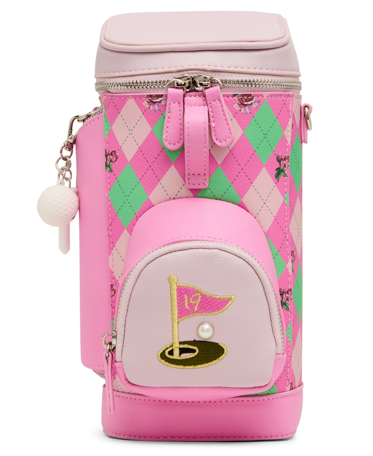 Betsey Johnson Par-tee Mini Crossbody Bag - Pink | Macy's