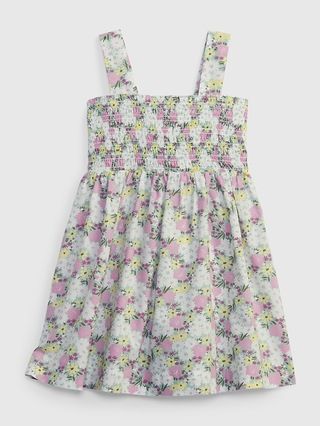 Toddler Smocked Floral Tank Dress | Gap (US)