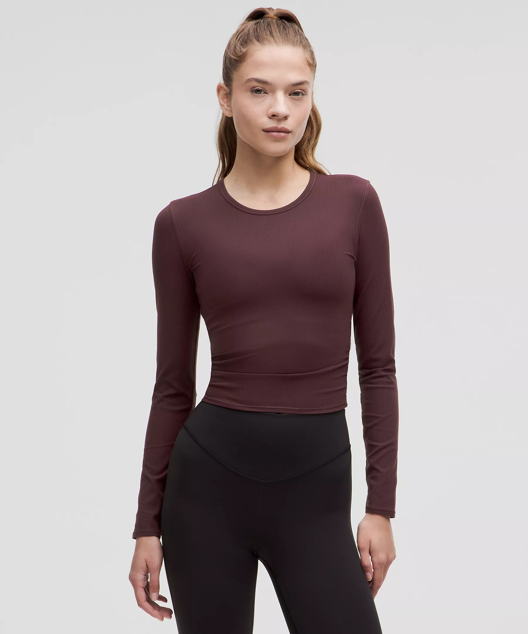 All It Takes Back-Twist Ribbed Long-Sleeve Shirt | Lululemon (US)