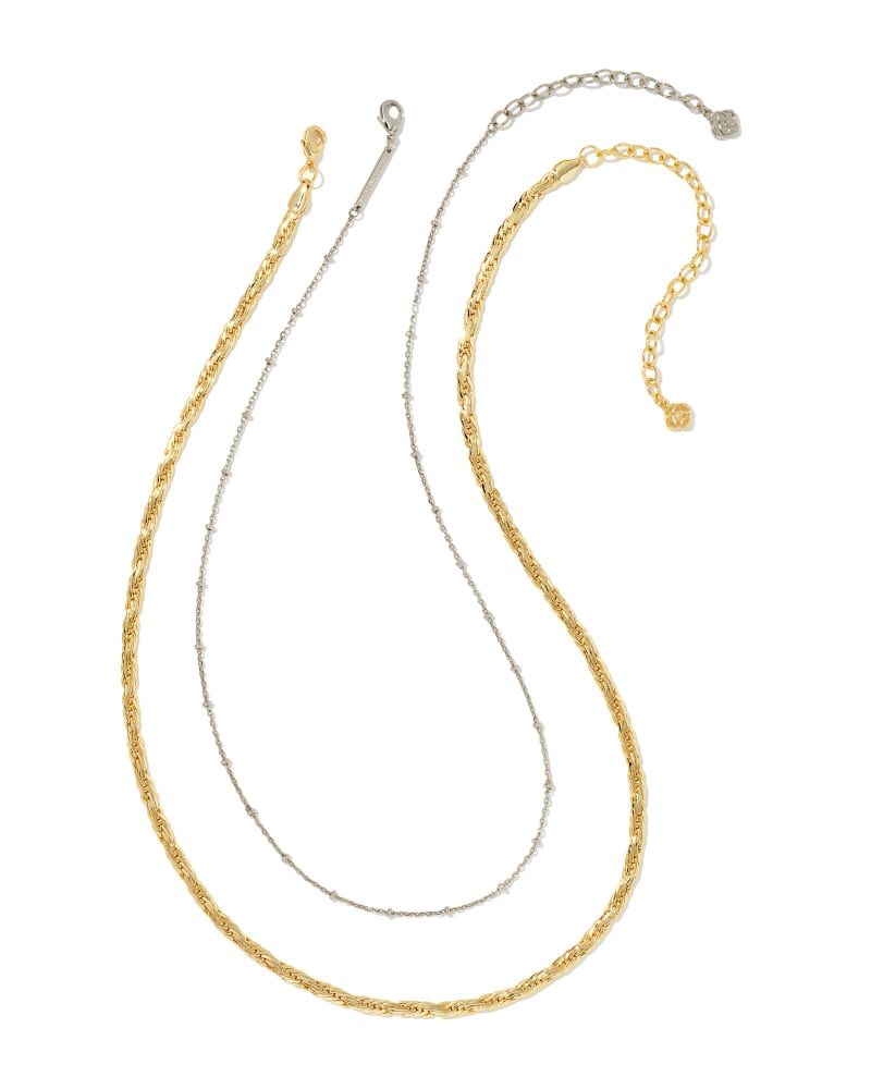 Carson Set of 2 Chain Necklace in Mixed Metal | Kendra Scott | Kendra Scott