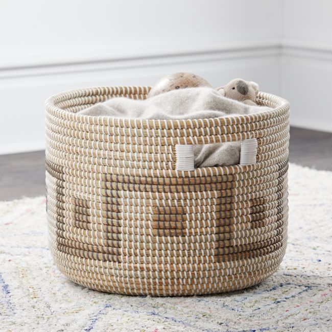 Woven Seagrass Basket | Crate & Barrel