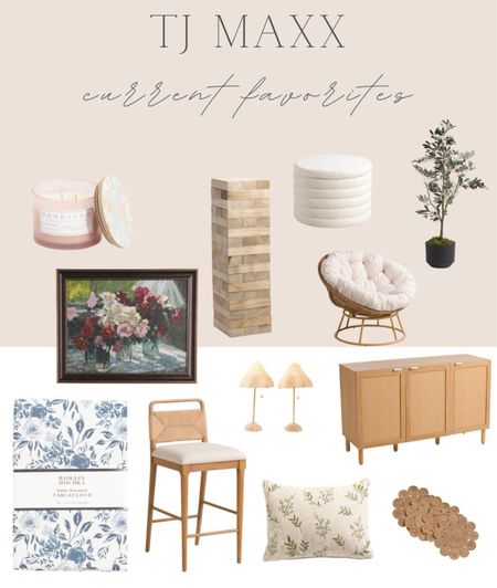 Catch me online shopping at TJ Maxx all day long 😅 How can you not with all these fun home decor finds?! #tjmaxx #tjmaxxfinds #homedecor #coastalvibes #neutralhome 

#LTKfindsunder100 #LTKfindsunder50 #LTKhome