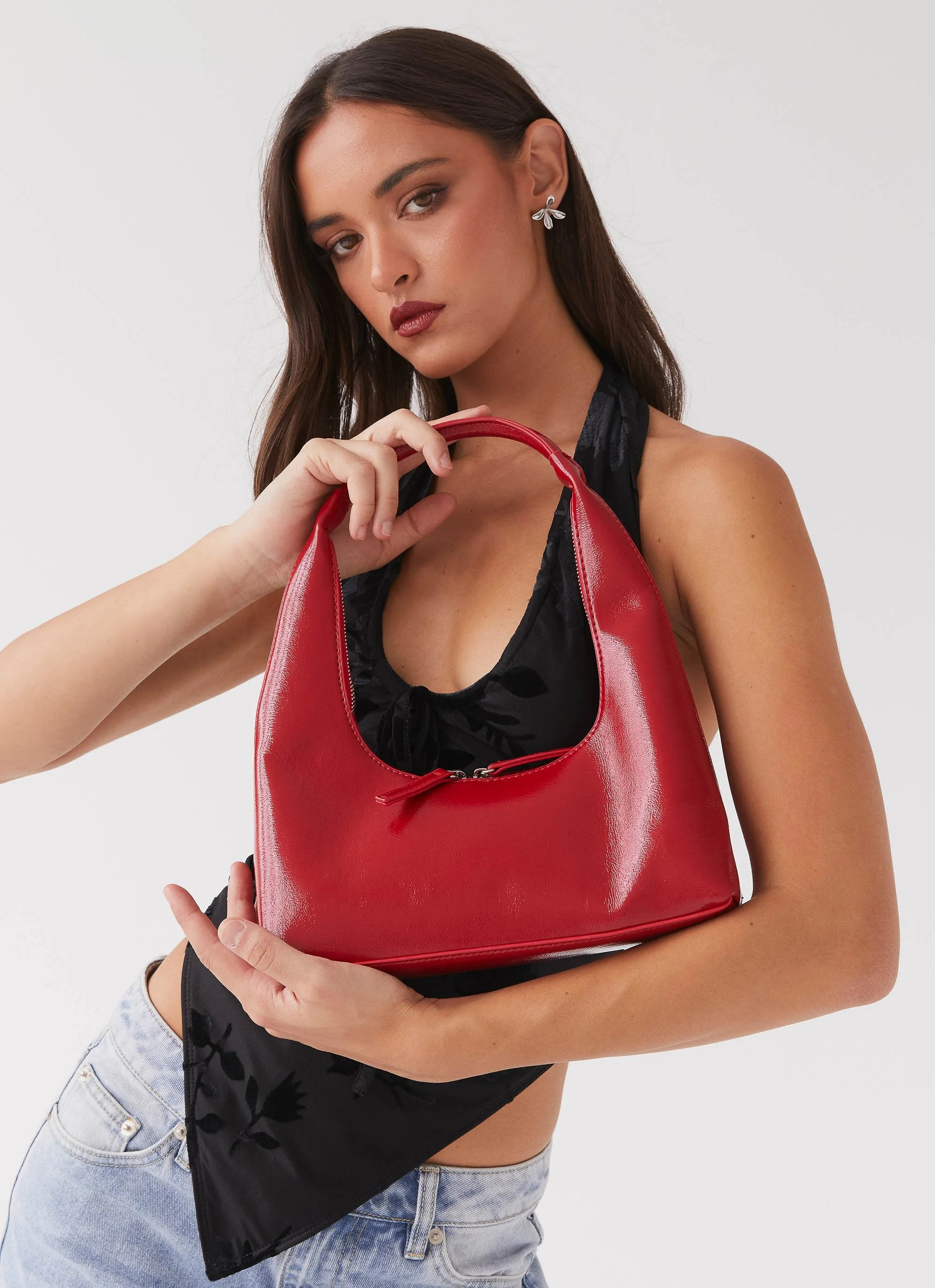 Jolie Shoulder Bag - Cherry | Peppermayo (Global)