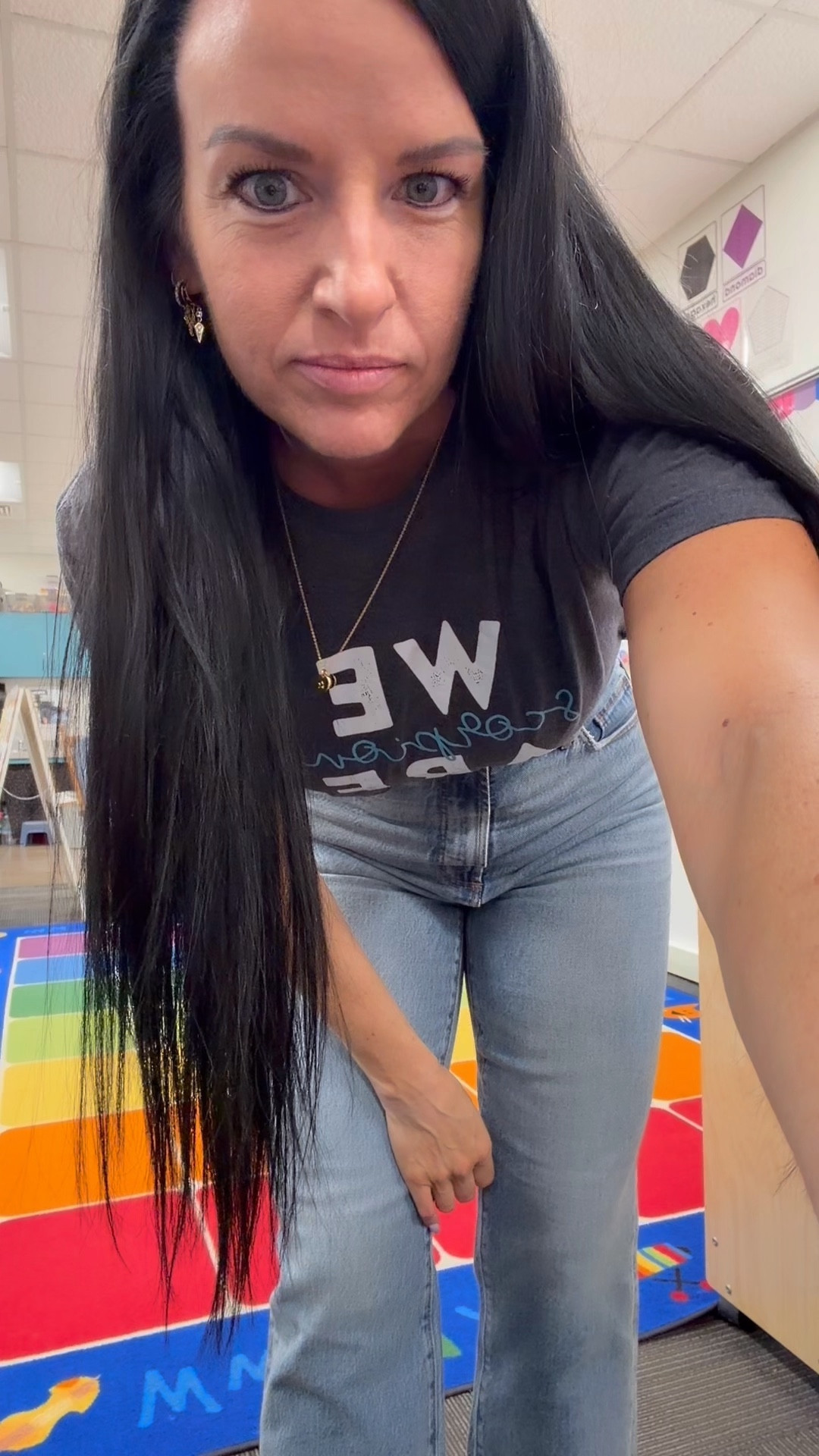 Loft Rivete straight leg jeans! I was able to size down one size in these from my usual. 

(I’m 5’5” for reference and usually wear a size 4/27 and small.)

#LTKSeasonal #LTKSaleAlert #LTKOver40