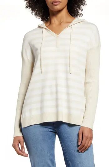 Long Sleeve Colorblock Hoodie Sweater | Nordstrom