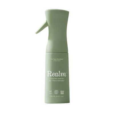 Realm Air + Fabric Spray Air Fresheners Verbena Santal - 8.5oz: Liquid Spray, Non-Powered, 1-Pack | Target