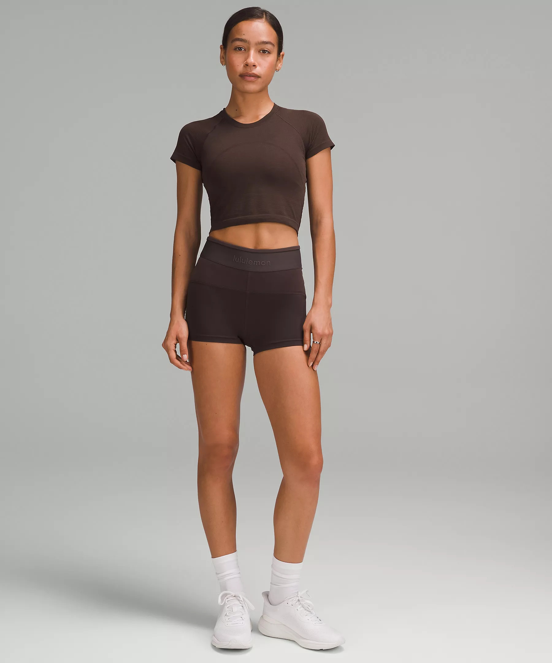 Swiftly Tech Cropped Short-Sleeve Shirt 2.0 | Lululemon (US)