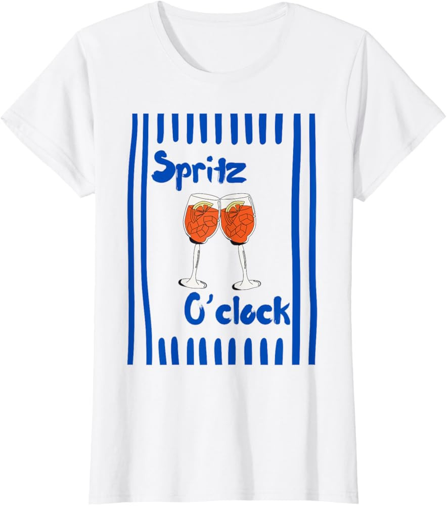 Spritz o'clock Feeling spritzy Spritz Club T-Shirt | Amazon (US)