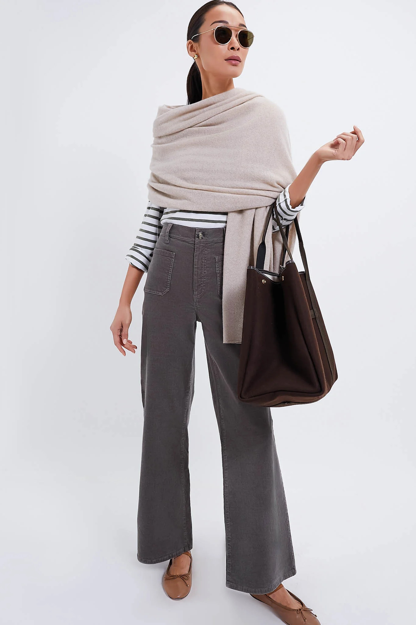 Oat Cashmere Blanket Scarf | Tuckernuck (US)