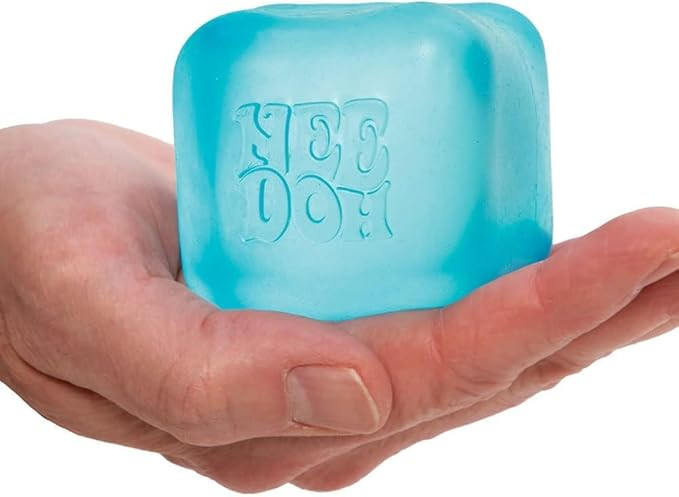 Schylling NeeDoh Nice Cube - Sensory Squeeze Toy with Super Solid Squish - 2.25" Cube - Color May... | Amazon (US)