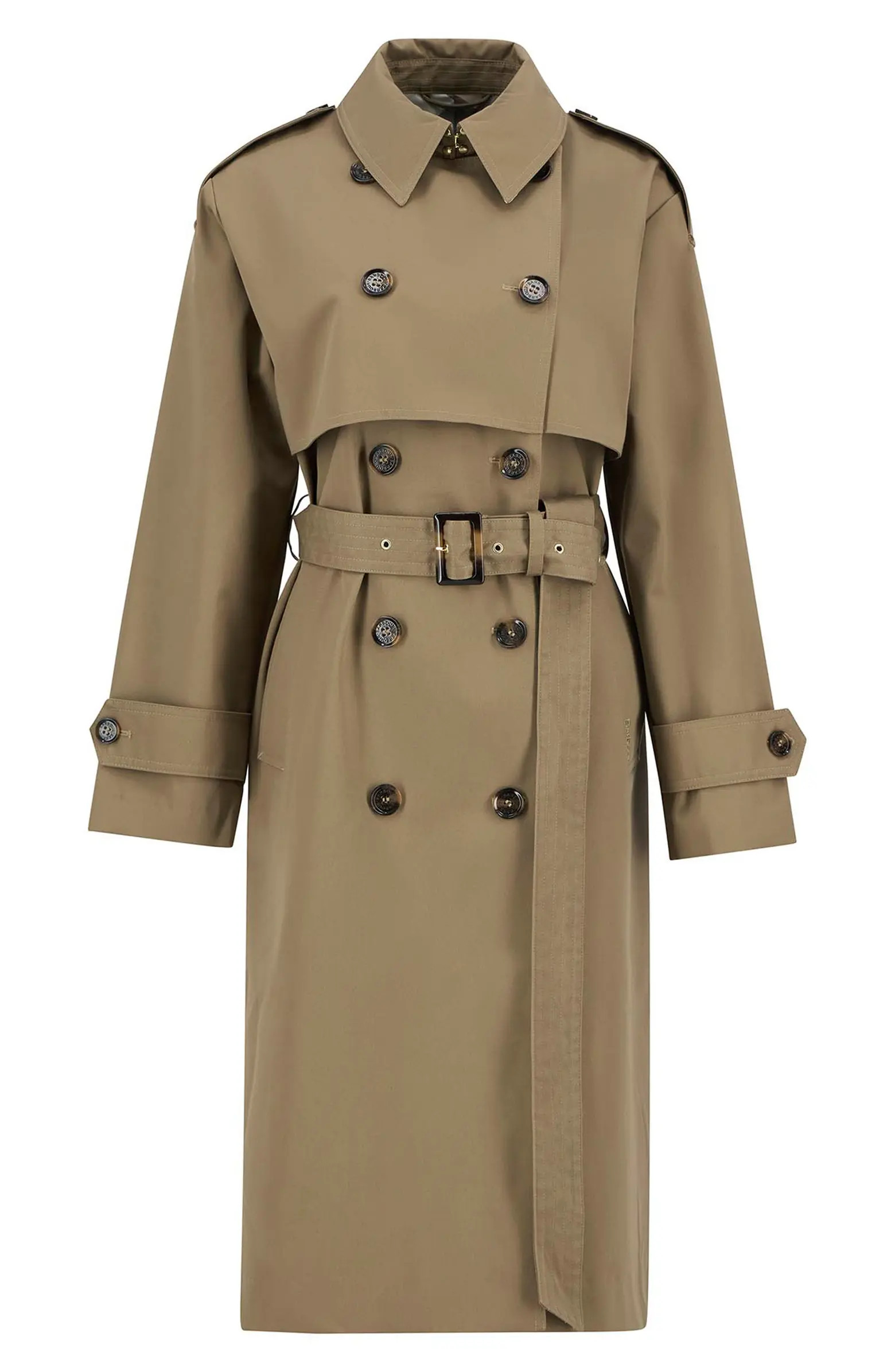Barbour Aoife Belted Water Resistant Trench Coat | Nordstrom | Nordstrom
