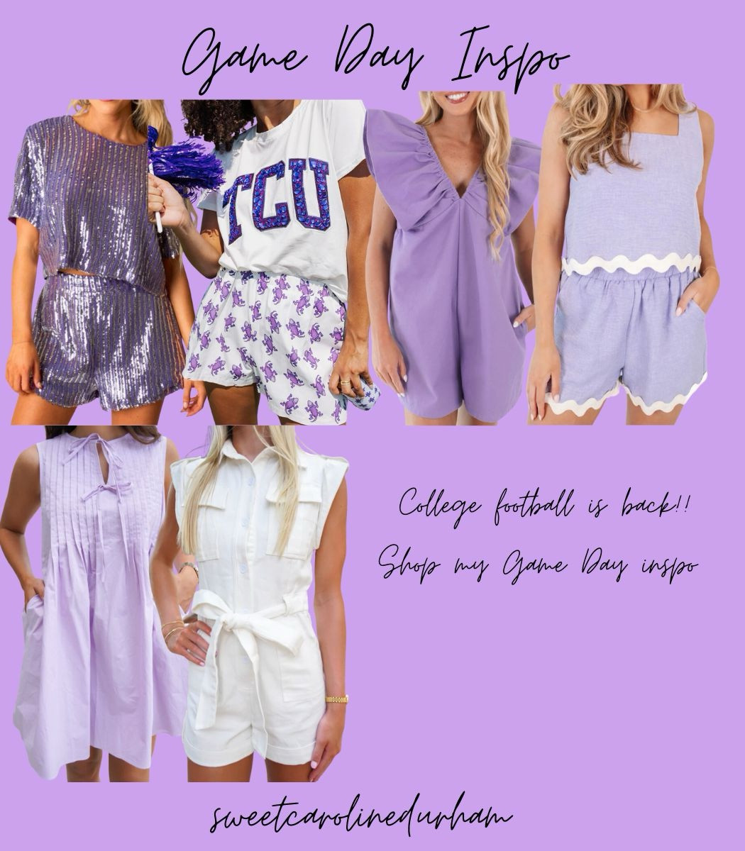 Get ready to turn heads this game day with the ultimate outfit inspiration! From chic dresses to cozy layers, these looks are perfect for tailgating and cheering on your team in style. Whether you're repping your school colors or keeping it neutral, I've got all the game day essentials you need. Shop these trendy, must-have pieces now on LTK and score big in fashion this season!

#LTKSeasonal #LTKBacktoSchool #LTKFallSale