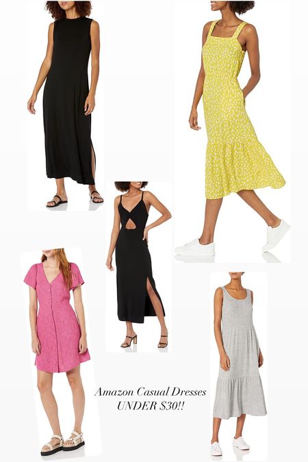 Casual Amazon Dresses UNDER $30!! 

#LTKstyletip #LTKunder50 #LTKSeasonal
