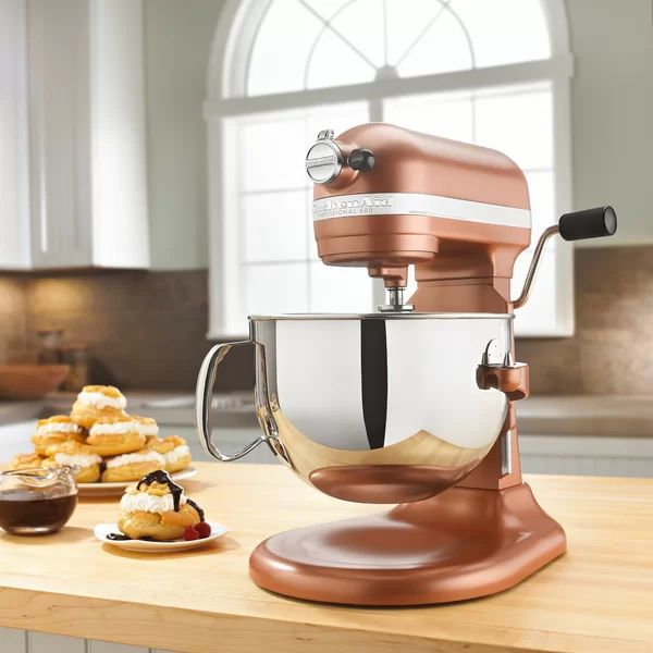 KitchenAid Stand Mixer in Copper Pearl | Wayfair North America