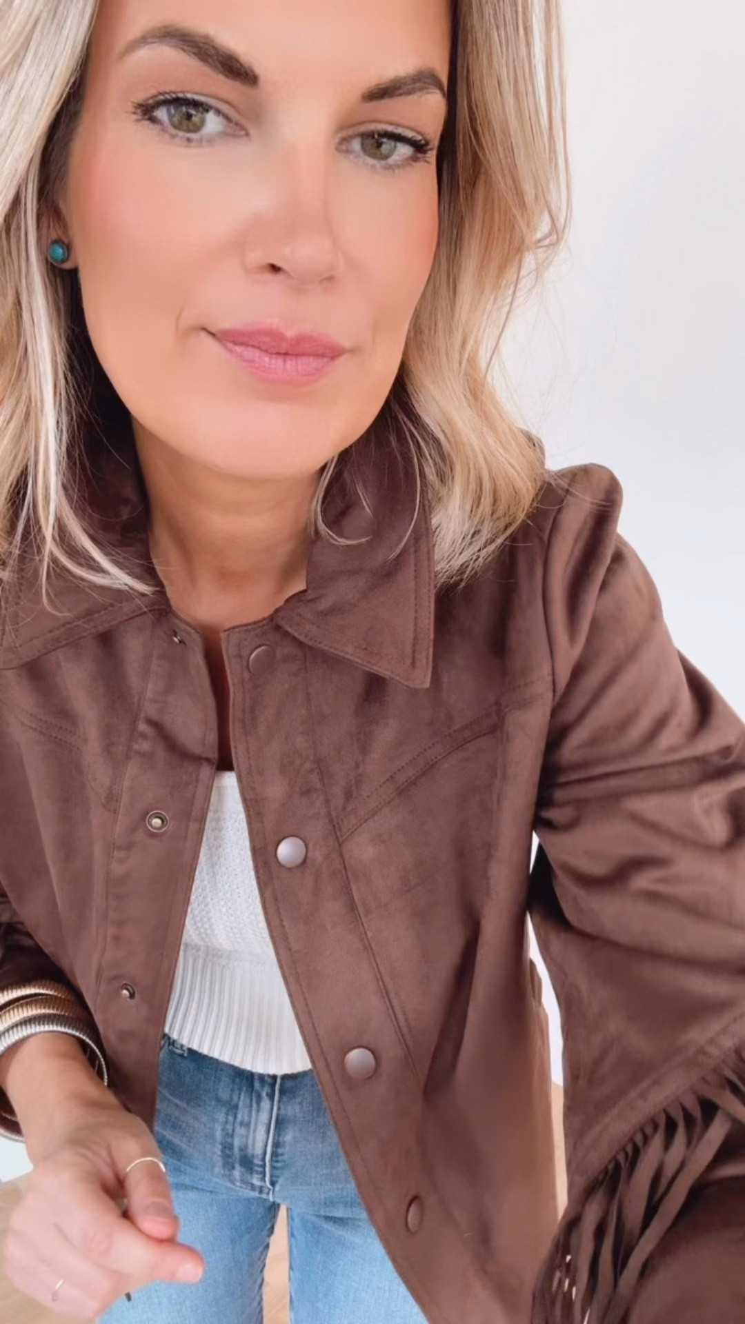 Suede is having its moment this fall! I found so many pieces from @Belk and the quality is just as good as the prices! Sharing 4 looks that will be great for fall dinner parties, Thanksgiving or if you’re looking for a fall refresh without breaking the bank.

Plus, Belk Days is running 10/9 - 10/18 with deals across all categories! It's the perfect time to upgrade your wardrobe. 

#ad #belkpartner