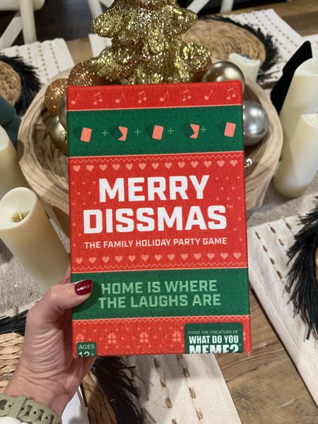 Christmas board games for friends and family // Amazon games // target games // holiday party // stocking stuffers // merry dissmas game — @walmart #walmarthome ❤️🎁

#LTKHoliday #LTKunder50 #LTKfamily