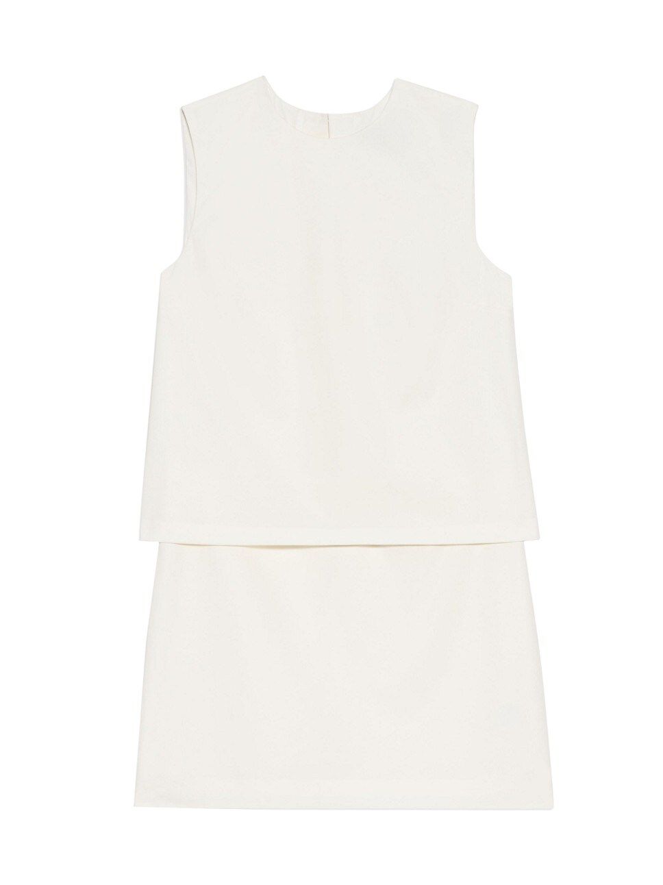 Layered Cotton Mini Shift Dress | Saks Fifth Avenue