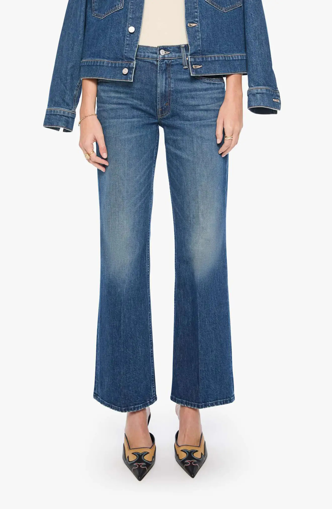 MOTHER The Bookie Sneak Bootcut Jeans (Women) | Nordstrom | Nordstrom