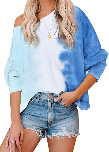 Dokotoo Womens Summer Casual Short Sleeve Floral Knot Blouse Tops and T-Shirts | Amazon (CA)