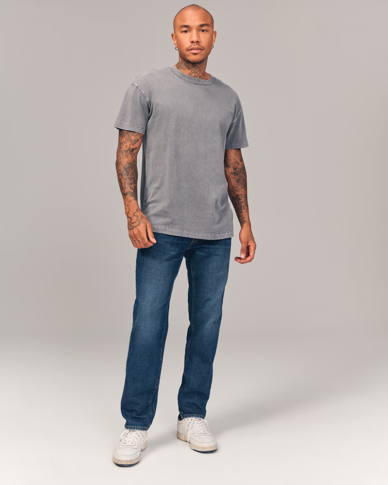 Men's Slim Taper Jeans | Men's New Arrivals | Abercrombie.com | Abercrombie & Fitch (US)