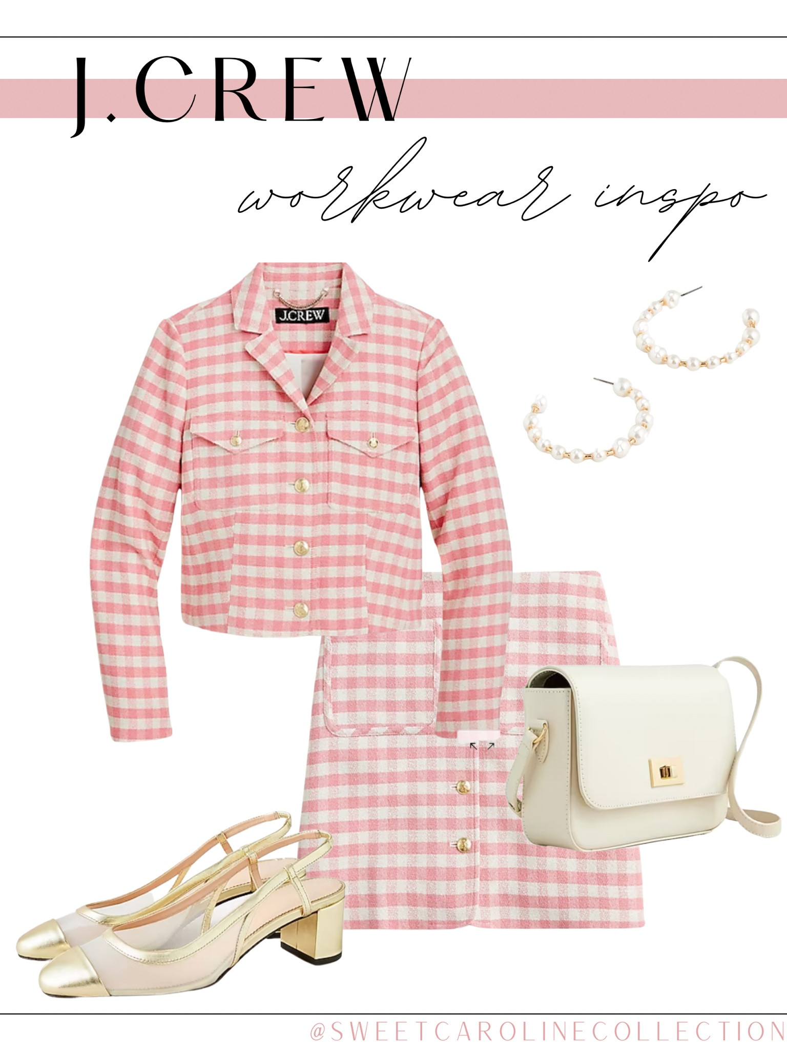 J.Crew workwear inspo 💗

Workwear, spring fashion, office outfit, work outfit, summer outfit, Easter outfit, spring outfit, blazer, trousers, mini skirt, jacket, heels, pumps, sandals, shoes, bag, purse, earrings, jewelry, accessories, sweater, style, hoops, pearl jewelry, white sandals, fashion, trendy, new arrivals, fashion, style, outfit inspo, under 300, under 200, under 100, under 50, sale, sweet Caroline collection 

#LTKworkwear #LTKunder100 #LTKSeasonal