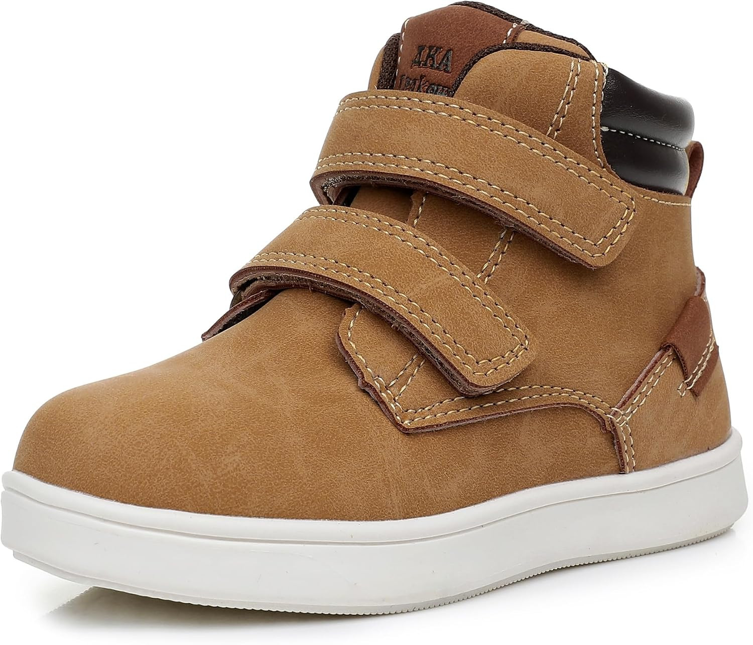 Apakowa Kids Toddler Boys Boots Fall Ankle Work Boots Water Resistant | Amazon (US)