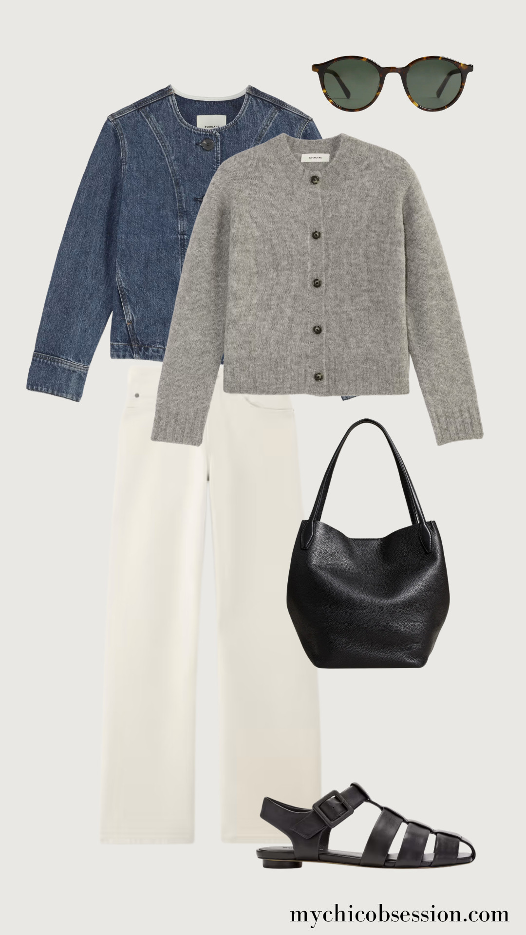 Don’t be afraid to reintroduce sandals to your transitional outfits, even if it’s not warm enough for shorts and a t-shirt. They can be the perfect way to give your looks a taste of spring, without going all in. Style fisherman sandals with jeans, a cardigan, and a denim jacket for an East Coast-inspired transitional outfit that mixes the best of both winter and spring. 

 #LTKSeasonal #LTKStyleTip #LTKShoeCrush