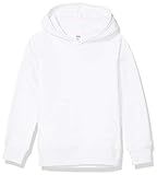 Amazon Essentials Girls' Pullover Hoodie Sweatshirt, White, X-Large | Amazon (US)