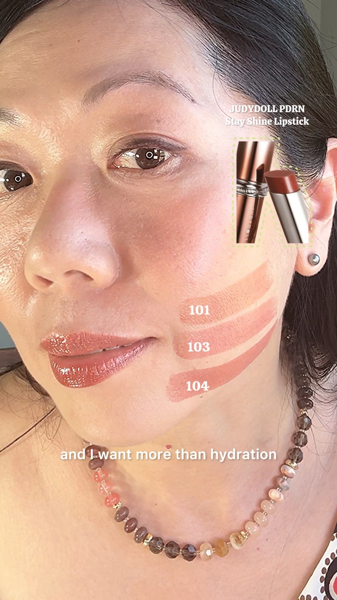POV: Your Dry Lips Finally Found a Lipstick 💋

Lip balm isn’t enough anymore. My lips get dry and chapped, and the lines can look obvious. I want more than hydration—I want COLOR that actually stays and looks pigmented!

So I tried the JUDYDOLL PDRN Stay Shine Lipstick. I tap it on to fill in my lip lines, swipe it on for a juicy shine, and build it up for more color.

It contains Rose PDRN Collagen Essence, plus a dual-layer film designed to lock in the color for a juicy and pigmented finish. And you know what? You can even use the pointed tip to define your lips and make them look fuller.

I tried three shades:

🤎 101 Airy Nude — a soft nude coffee with gold-purple shimmer and a mocha tone

🍑 103 Lively Nude — a clear cinnamon apricot with gold-silver shimmer

🤎 104 Calm Nude — an elegant oolong tea brown

These shades are gorgeous for fall, especially on warm skin tones. 🍂

Hydration, shine, and color that lasts? That’s exactly what my dry, chapped lips need.

I’ve linked everything below in case you want to check it out. 💋

#Judydoll #DryLips #ChappedLips #LipstickForDryLips #FallLipstick