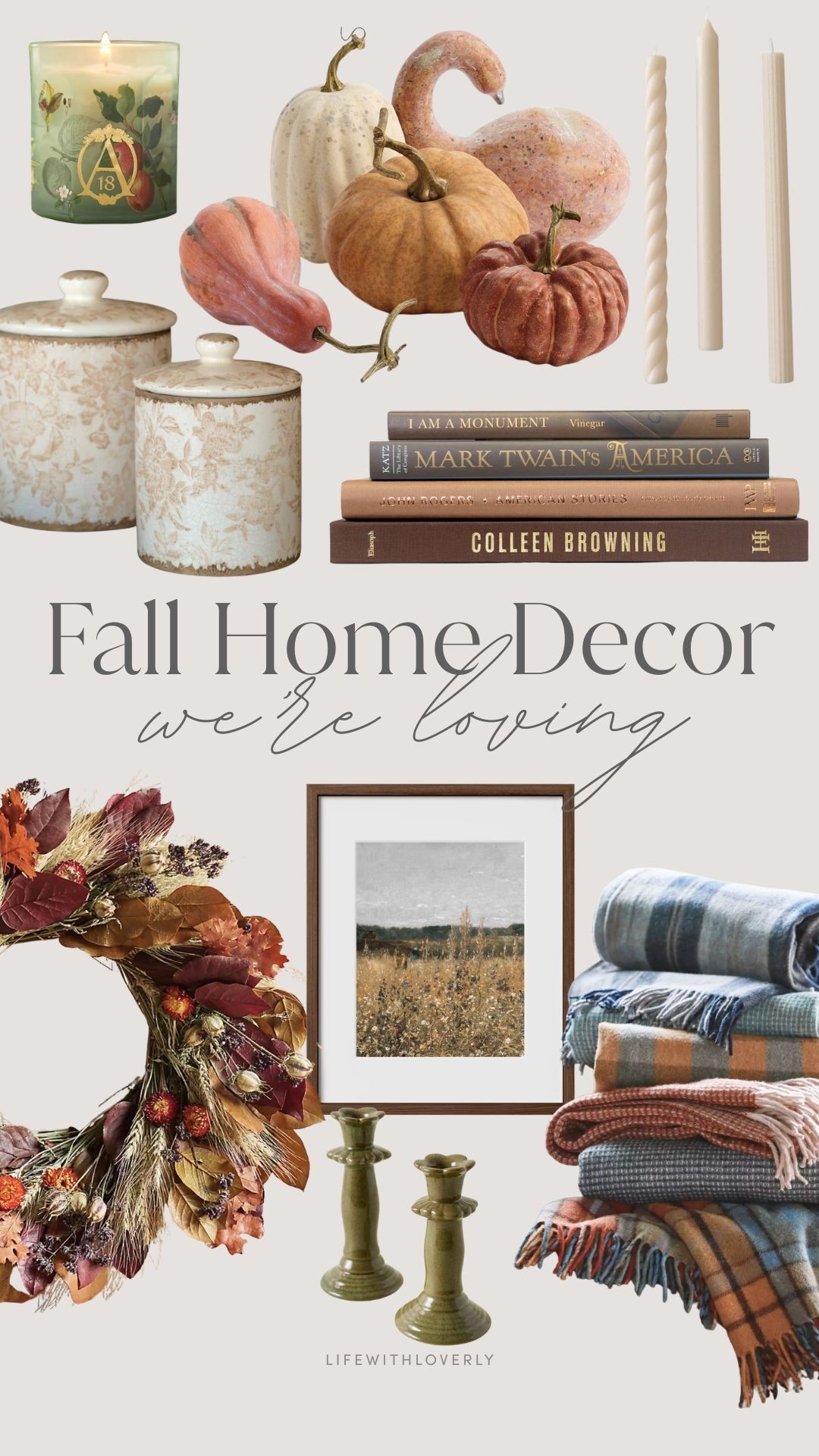 We’re rounding up our favorite home decor pieces that add an extra cozy fall touch! From cozy blankets, festive wreathes and warm accents, we are loving each piece this season! Life with Loverly, Anthropologie, magnolia, target, fall home decor 

#LTKFindsUnder50 #LTKHome #LTKSeasonal