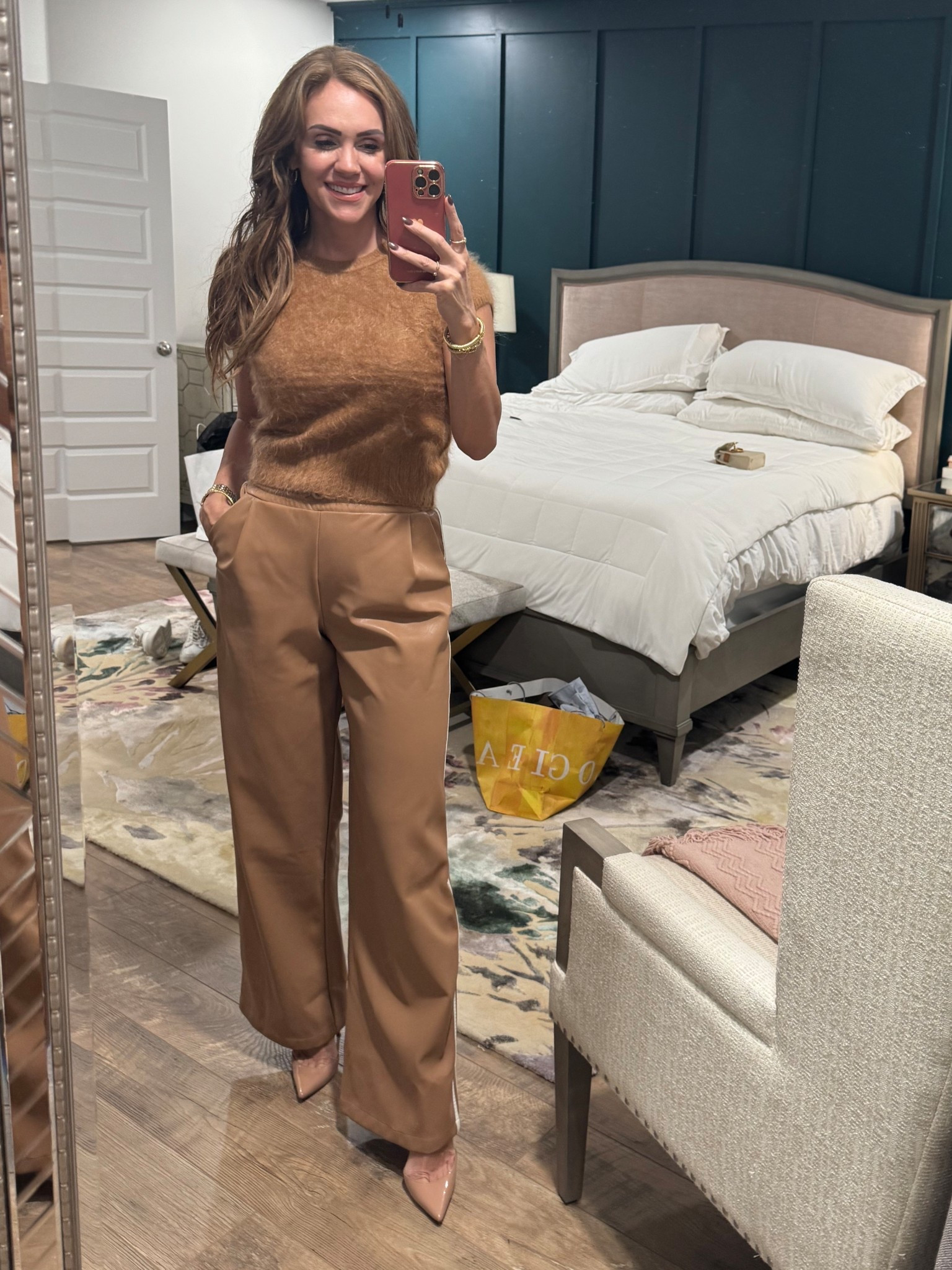 I love a monochromatic color scheme lately. These pants and sweater are both so soft and versatile to mix and match with other things to create a completely different look. 

#LTKStyleTip #LTKOver40 #LTKFindsUnder100