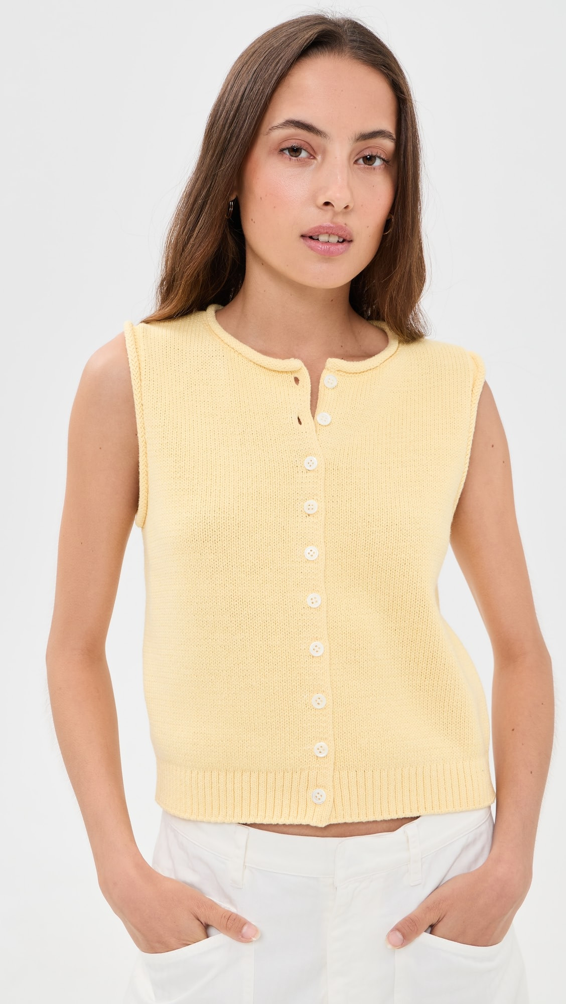 Taylor Cotton Sweater Vest | Shopbop