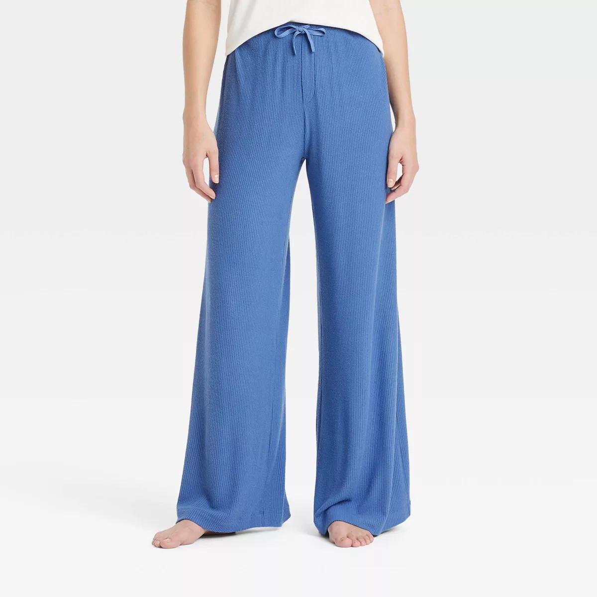 Women's Cozy Ribbed Wide Leg Pants - Auden™ | Target