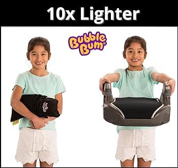 BubbleBum Inflatable Travel Booster Seat for Car, Portable Booster Seat for Car - Backless, Folda... | Amazon (US)