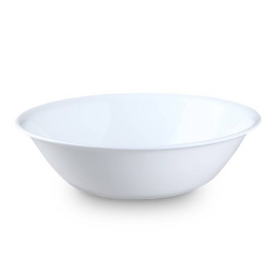 Corelle 2qt Serving Bowl Winter Frost White: Vitrelle, Round, Solid Pattern, Dishwasher & Microwa... | Target