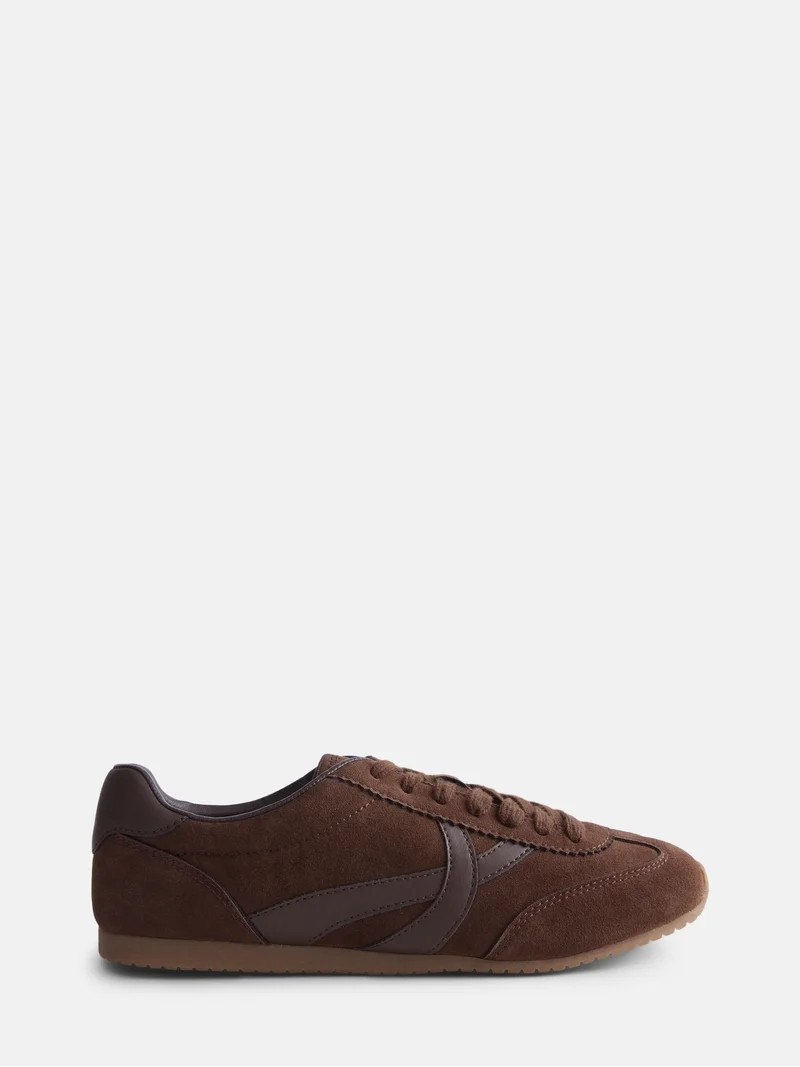 Scenario Women's Lace Up Low Profile Sneakers | Walmart (US)