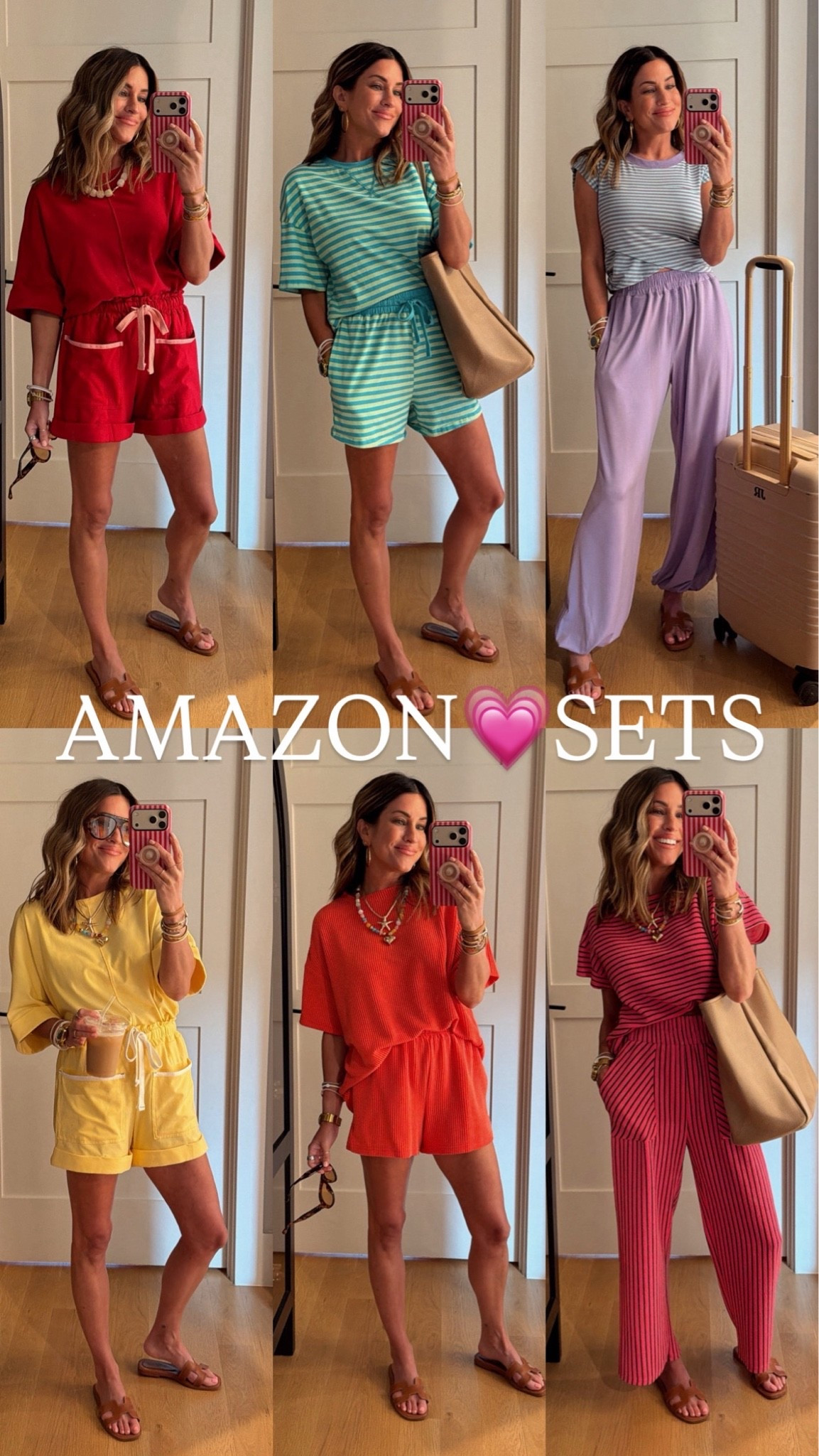 Cutest summer sets from Amazon!
Wearing size small.

#LTKootd #LTKTravel #LTKgrwm