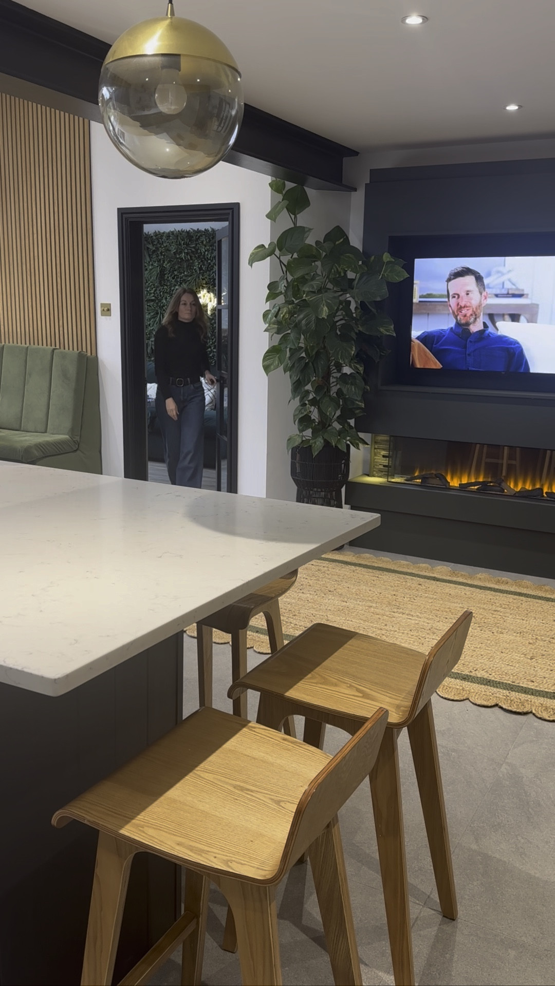 DIY Media wall and kitchen styling giving me all the Studio McGee feels!

#LTKVideo #LTKhome #LTKfamily