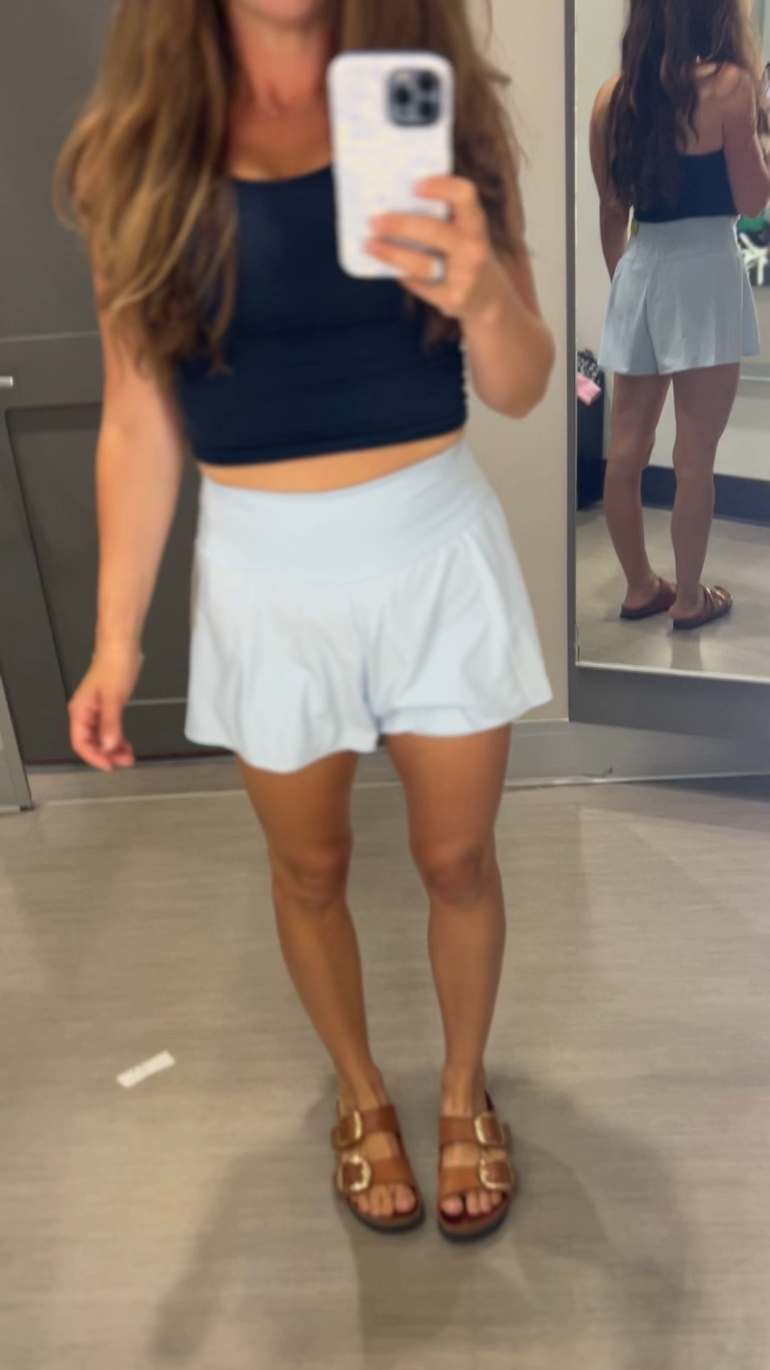 Couldn’t understand why this top was squeezing my chest so hard till I realized it was a child’s size lol these pretty blue shorts were so girly! 

#LTKSeasonal #LTKFindsUnder50 #LTKActive