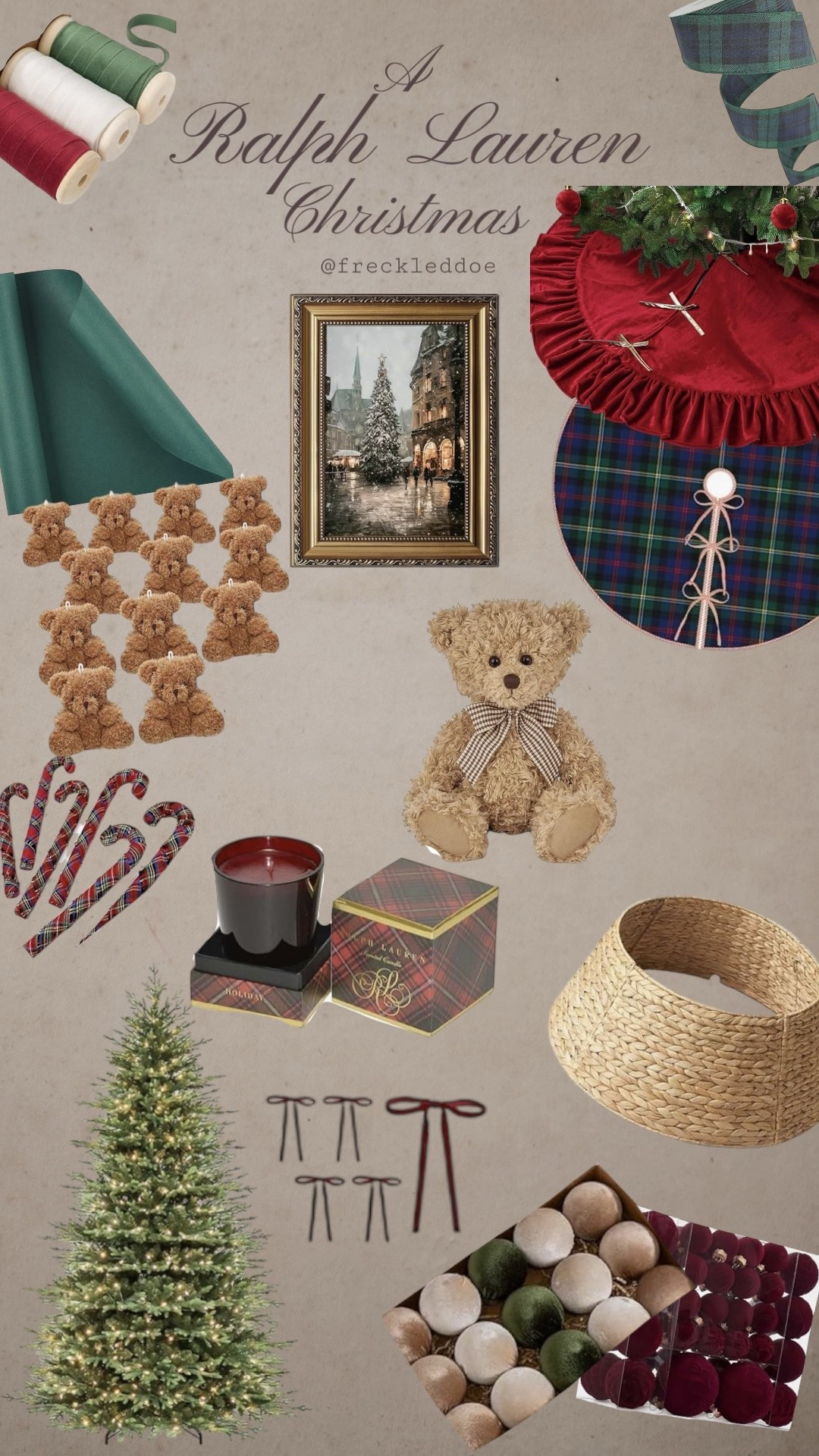 Ralph Lauren Christmas Tree 

#LTKHoliday #LTKGiftGuide #LTKSeasonal