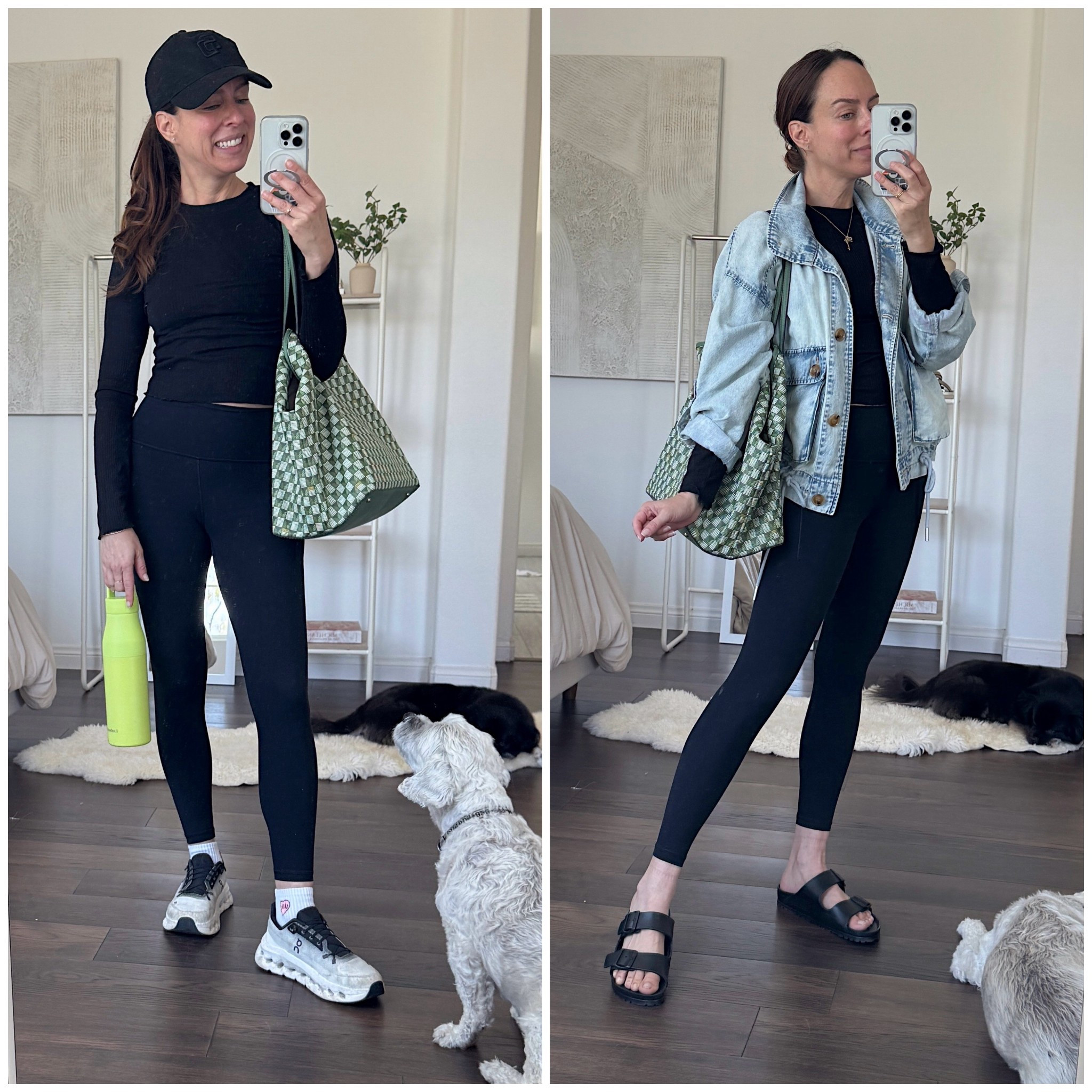 Pilates to play date two ways (wearing size S in leggings)

#LTKStyleTip #LTKActive #LTKOver40