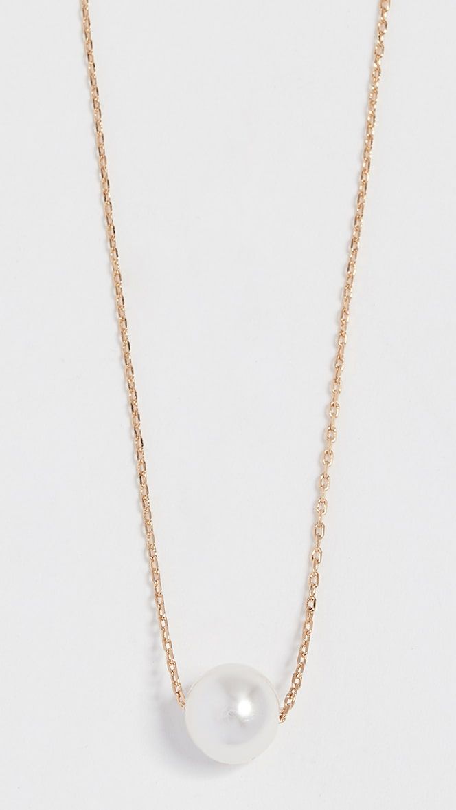 Petite Swarovski Imitation Pearl Necklace | Shopbop