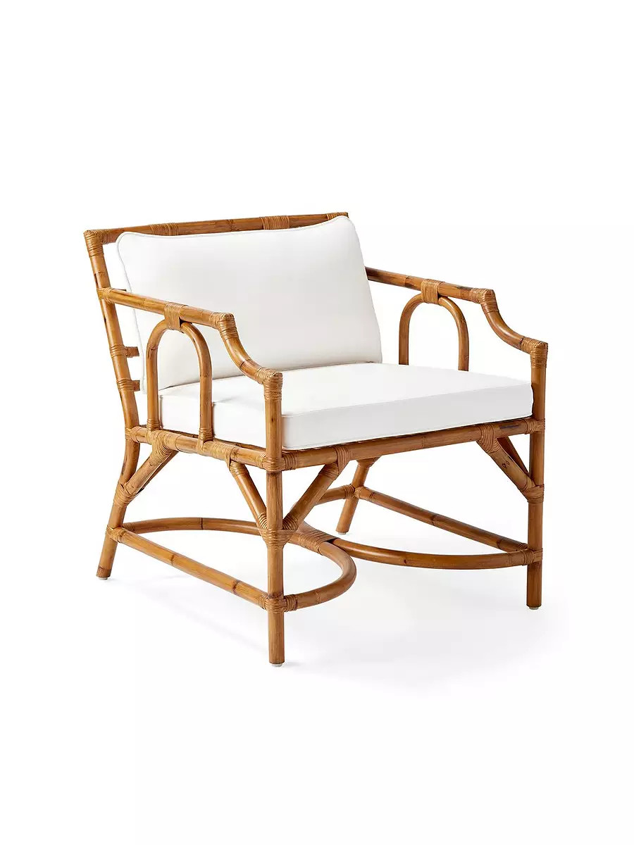 Monaco Rattan Chair | Serena and Lily