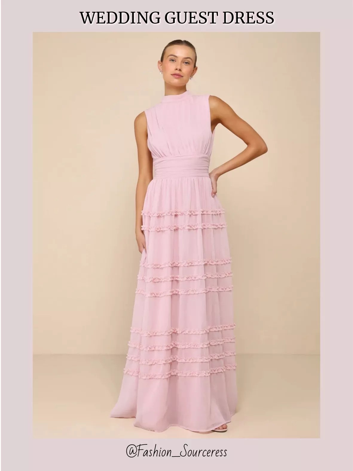 Blush Pink Gala Maxi Party Dress Blush Pink Gala Maxi Party Dress