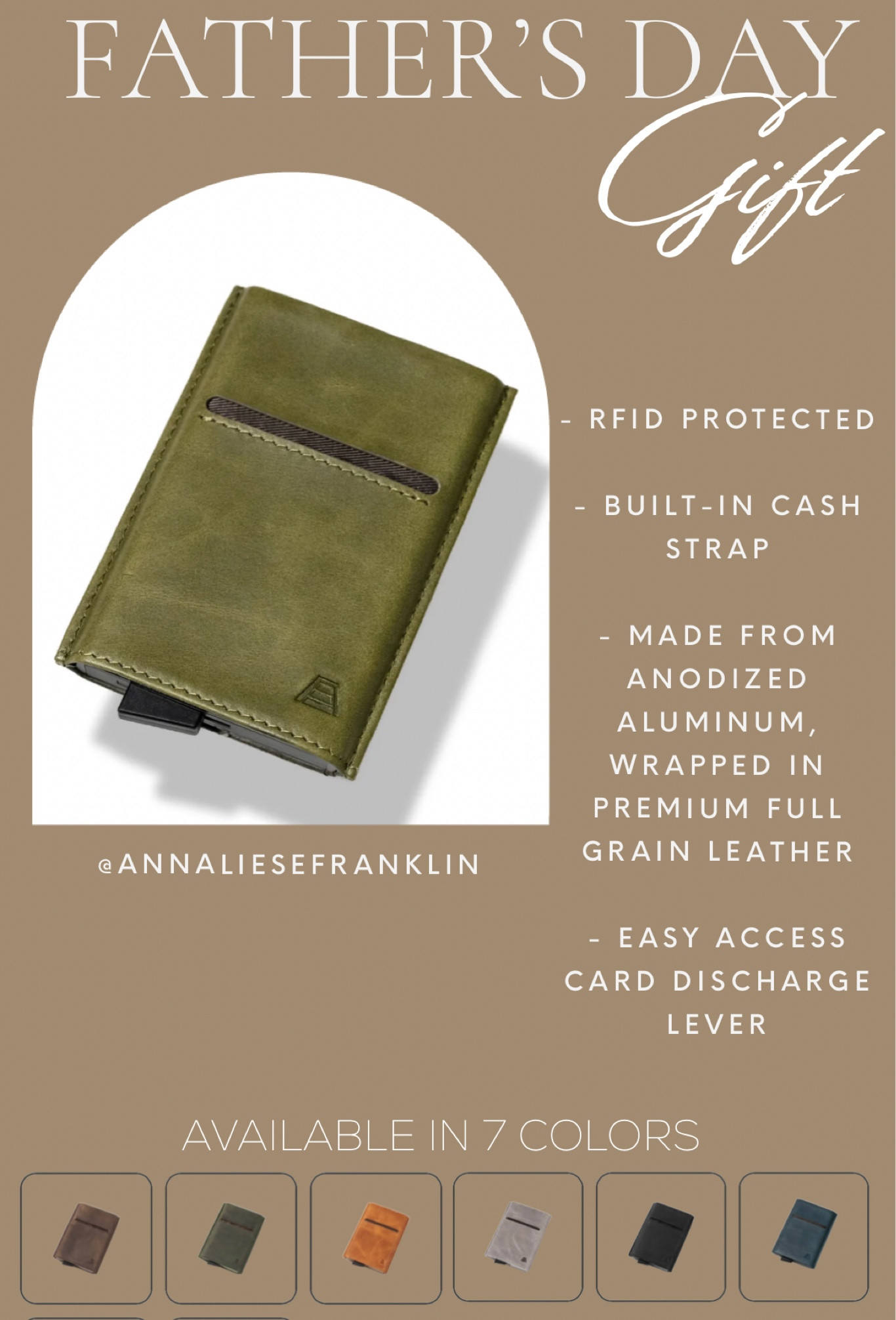 Father’s Day gift | men’s wallet | gift for him | rfid protected wallet | gift for husband | leather wallet | 

#LTKGiftGuide #LTKmens #LTKFind