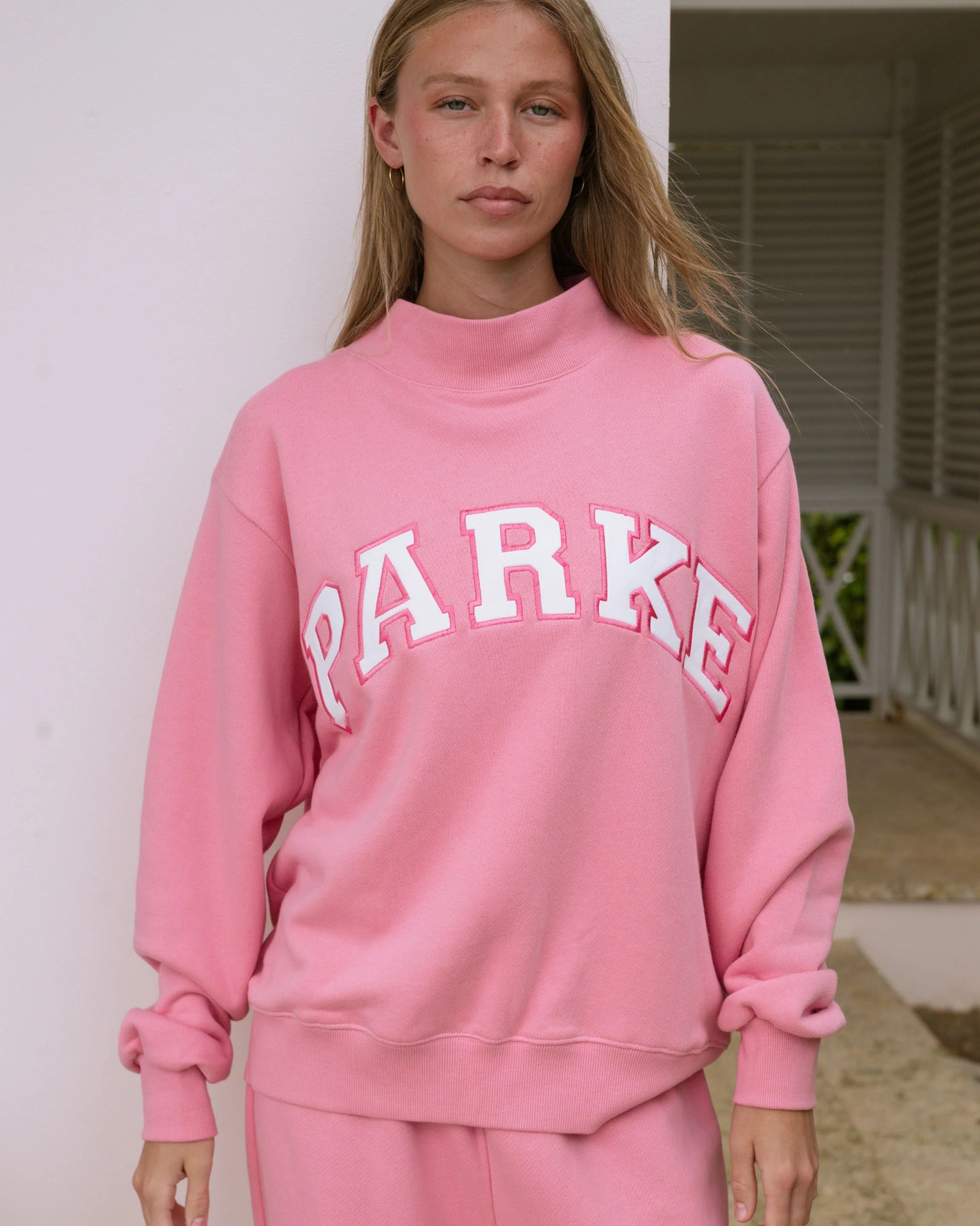 Varsity Mockneck - Conch | Parke