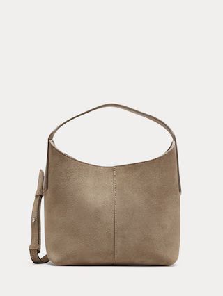 Mini Slouchy Vida Suede Bag | Banana Republic (US)