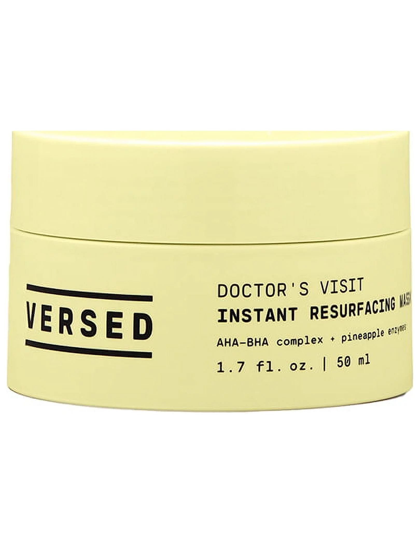 Versed Doctor’s Visit Instant Resurfacing Mask, Brightening and Texture-Refining, 1.7 fl oz | Walmart (US)