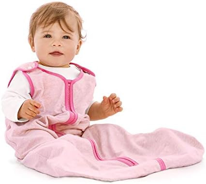 baby deedee Sleep Nest Lite Sleeping Bag Sack, Heather Pink, Medium (6-18 Months) | Amazon (US)